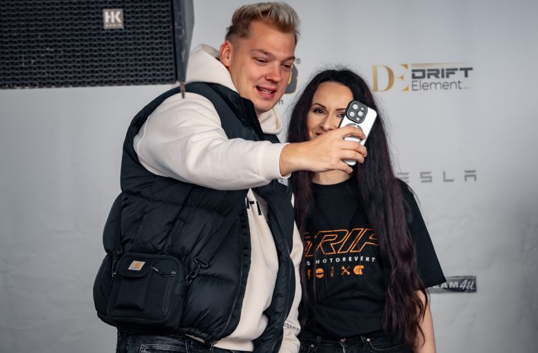 Vicky Chakalaka am Sachsenring auf der GRIP-Bühne