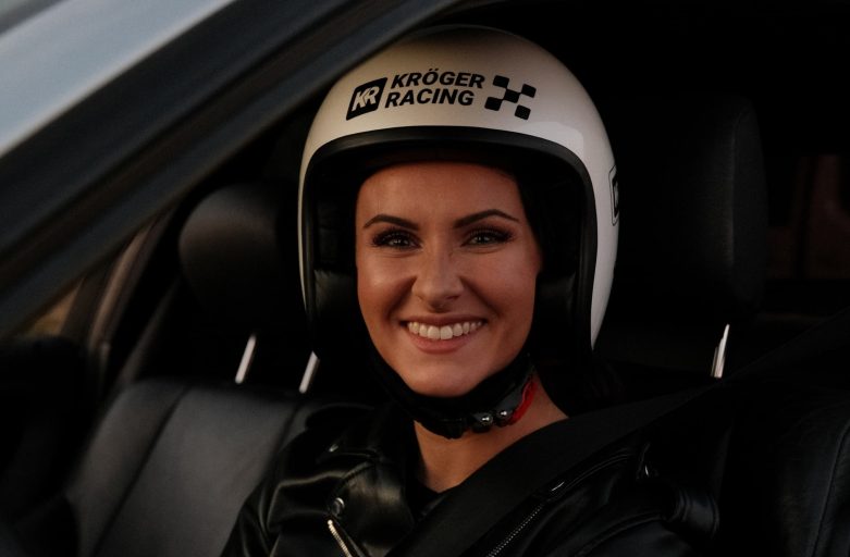 Vicky Chakalaka beim A-Lizenz Drift-Training in Meppen