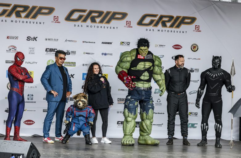 Avengers bei GRIP Motorevent 2025 am Nürburgring trotz Regenwetter